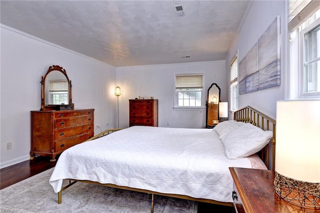 112 Archer Rd, Newport News, VA 23606 - bedroom featuring wood finished floors and crown molding