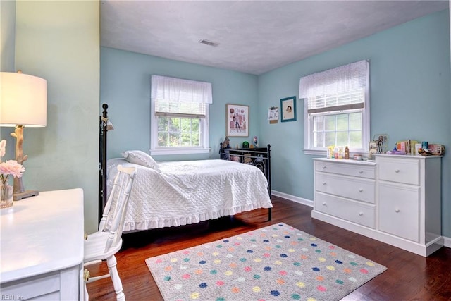112 Archer Rd, Newport News, VA 23606 - bedroom with dark wood-style flooring