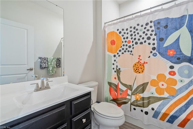 1728 Shorebird Ln, Virginia Beach, VA 23456 - full bathroom with vanity and a shower with shower curtain