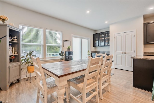 1728 Shorebird Ln, Virginia Beach, VA 23456 - dining space with light wood-style flooring and recessed lighting