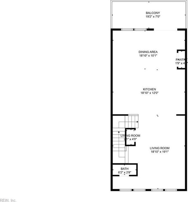 1728 Shorebird Ln, Virginia Beach, VA 23456 - view of property floor plan