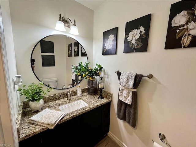 120 Lancelot Dr, Suffolk, VA 23434 - bathroom featuring vanity and toilet