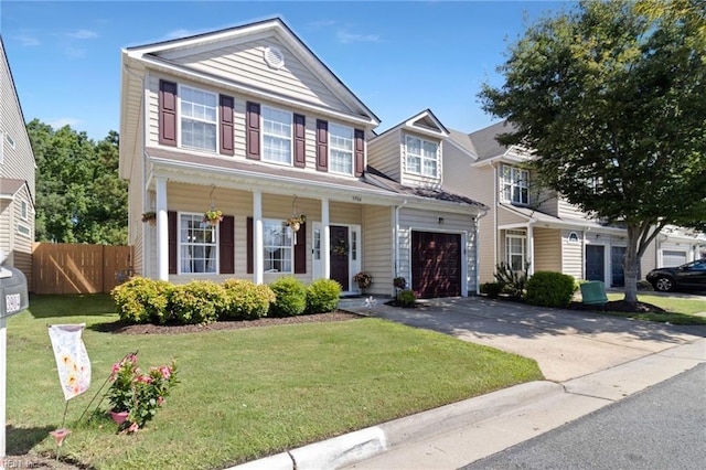 3904 River Breeze Cir, Chesapeake, VA 23321 - view of front facade featuring asphalt driveway and a porch