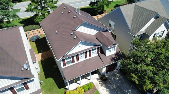 3904 River Breeze Cir, Chesapeake, VA 23321 - aerial view of property and surrounding area