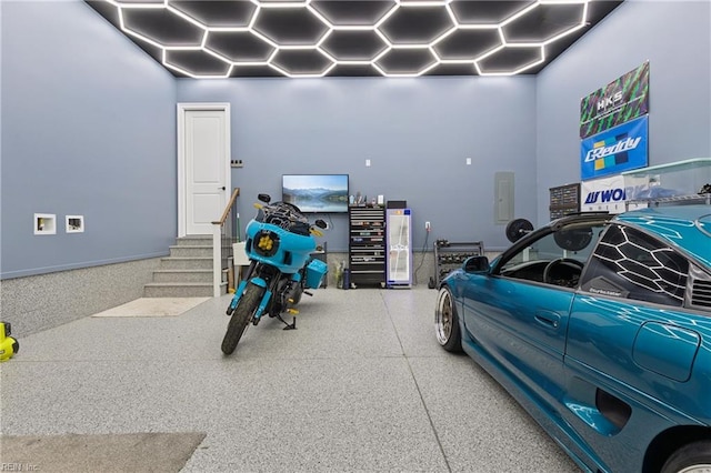 104 Tucker Ct, Carrollton, VA 23314 - garage with electric panel