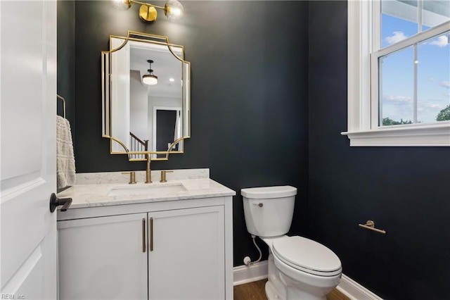 104 Tucker Ct, Carrollton, VA 23314 - half bathroom featuring toilet and vanity
