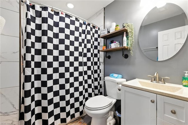 16 Inglewood Dr, Hampton, VA 23666 - bathroom featuring vanity and a shower with shower curtain
