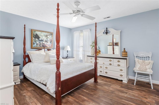 101 Ryder, Smithfield, VA 23430 - bedroom featuring wood finished floors and ceiling fan