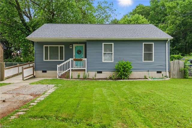 2601 Shell Rd, Hampton, VA 23661 - view of front of house featuring crawl space and roof with shingles