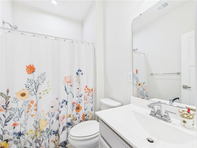 1732 Defiance Dr, Chesapeake, VA 23323 - bathroom featuring vanity and a shower with shower curtain