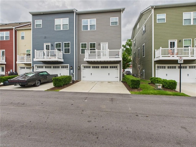 1732 Defiance Dr, Chesapeake, VA 23323 - back of house with a garage and concrete driveway