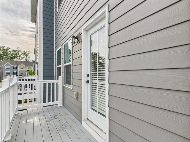 1732 Defiance Dr, Chesapeake, VA 23323 - view of deck
