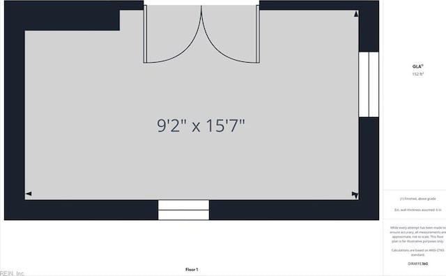 1732 Defiance Dr, Chesapeake, VA 23323 - view of room layout