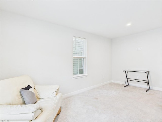 1732 Defiance Dr, Chesapeake, VA 23323 - sitting room with baseboards and carpet