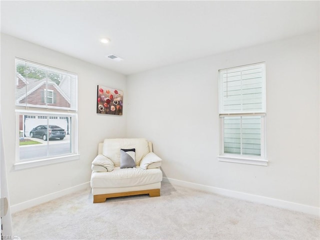 1732 Defiance Dr, Chesapeake, VA 23323 - sitting room with carpet floors