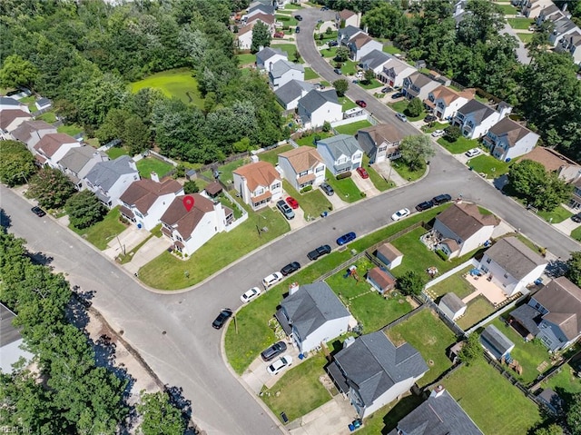730 Kings Ridge Dr, Newport News, VA 23608 - aerial overview of property's location featuring nearby suburban area