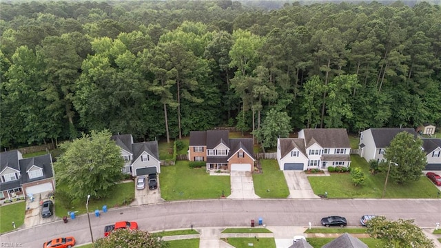 2146 Kingsley Ln, Chesapeake, VA 23323 - aerial perspective of suburban area with a forest