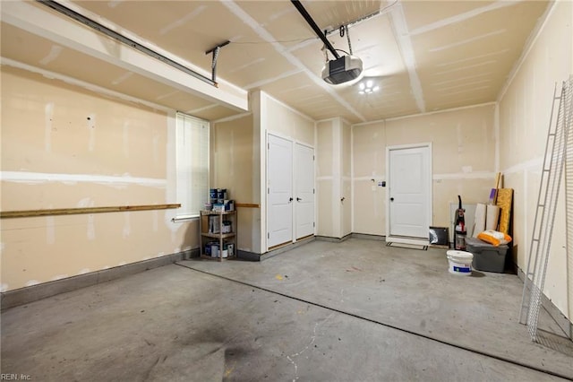 4371 Pickney Ln, Chesapeake, VA 23324 - garage featuring a garage door opener