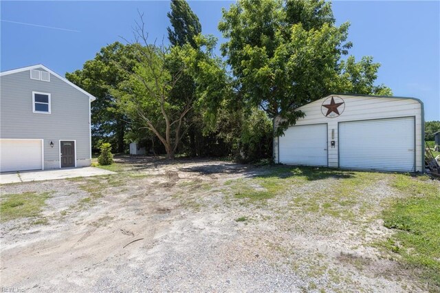 160 Outlaw Ln, Suffolk, VA 23435 - view of detached garage