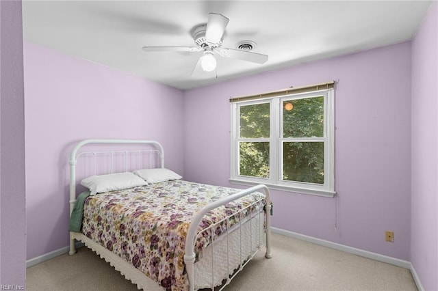 518 Spring Trce, Williamsburg, VA 23188 - bedroom with carpet flooring and a ceiling fan