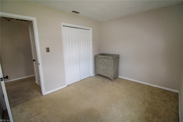 1353 King Arthur Dr, Chesapeake, VA 23323 - unfurnished bedroom with light carpet and a closet