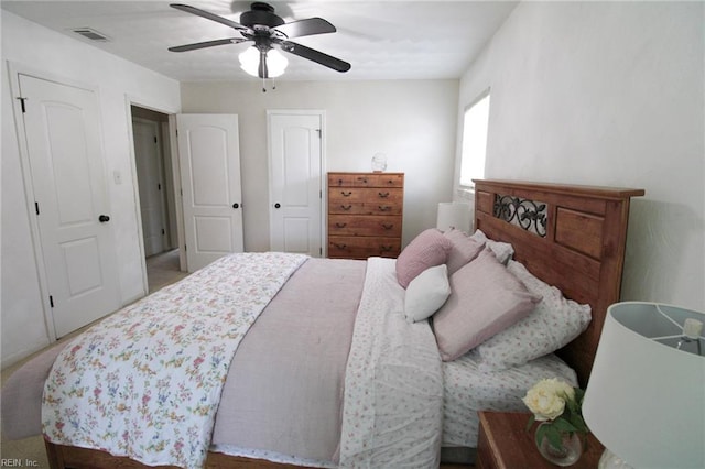 1353 King Arthur Dr, Chesapeake, VA 23323 - bedroom featuring ceiling fan
