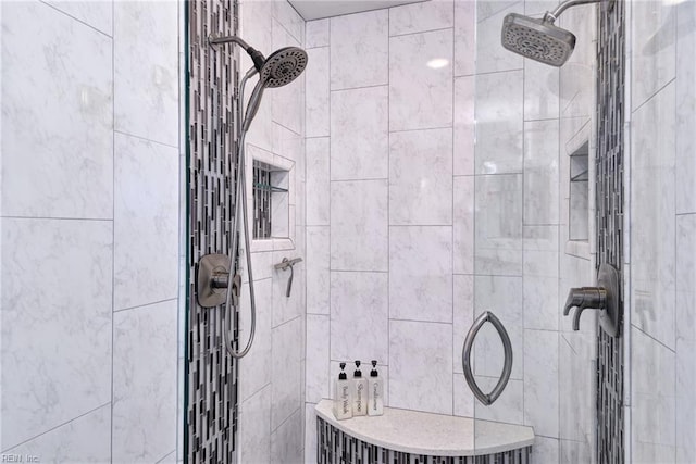 1217 Worthington Ln, Virginia Beach, VA 23464 - full bath featuring a tile shower