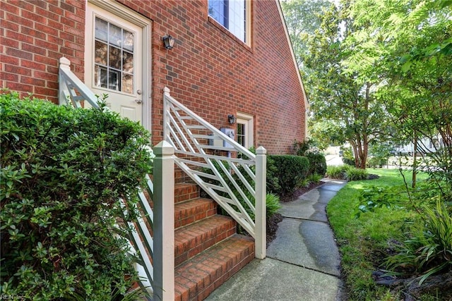 1217 Worthington Ln, Virginia Beach, VA 23464 - view of exterior entry with brick siding