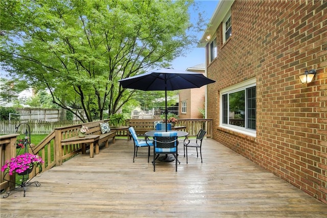 1217 Worthington Ln, Virginia Beach, VA 23464 - deck with outdoor dining space