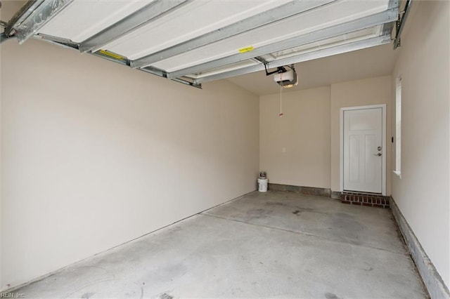 1402 Farringdon Way, Williamsburg, VA 23185 - garage featuring a garage door opener