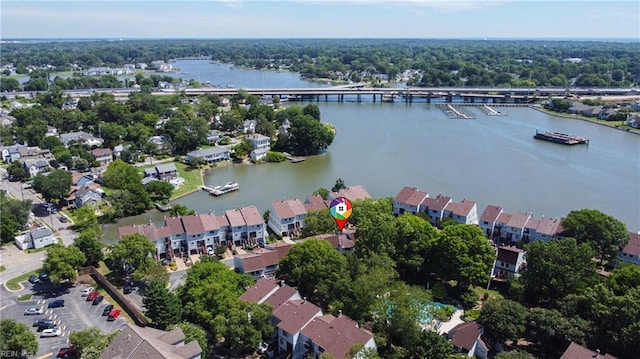 233 Mill Point Dr, Hampton, VA 23669 - view of property location featuring a notable bridge and nearby suburban area