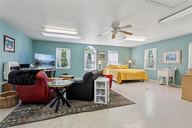 11 Elm Ave, Newport News, VA 23601 - bedroom featuring tile patterned floors and a ceiling fan