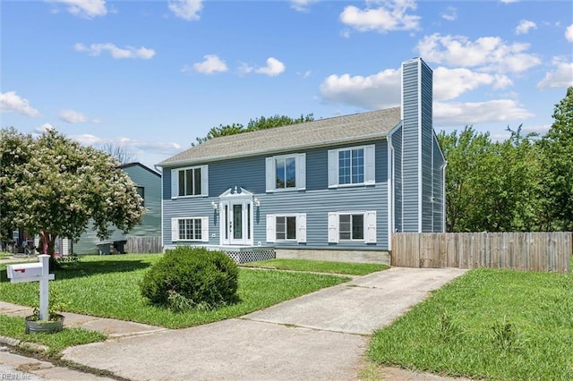 1521 Peabody Dr, Hampton, VA 23666 - view of front of house featuring a chimney