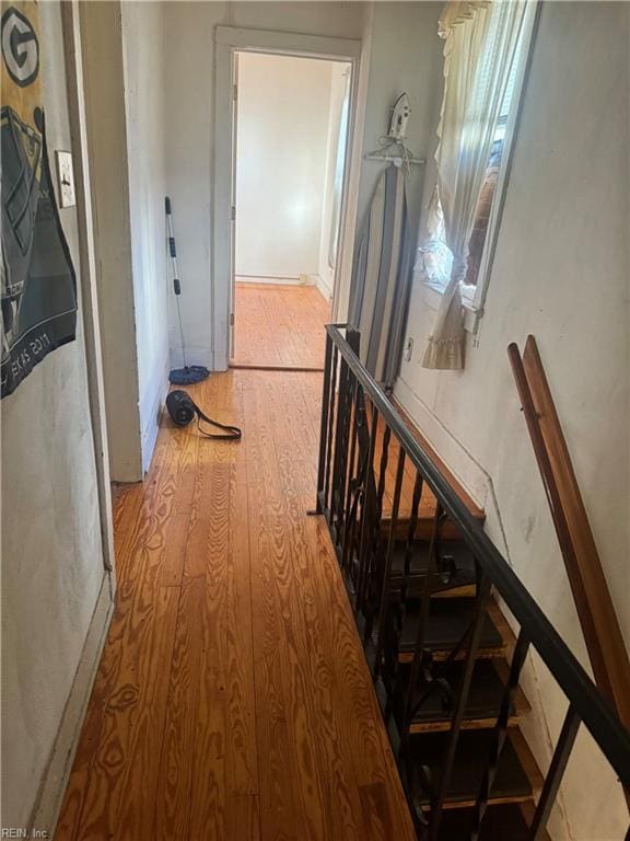 1300 Cass St, Norfolk, VA 23523 - hall featuring light wood finished floors