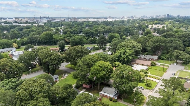 2218 Haywood Ave, Chesapeake, VA 23324 - aerial view of property and surrounding area featuring a tree filled landscape