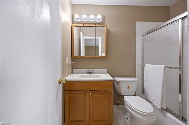 16 Diggs Dr, Hampton, VA 23666 - full bathroom with vanity and a shower with door