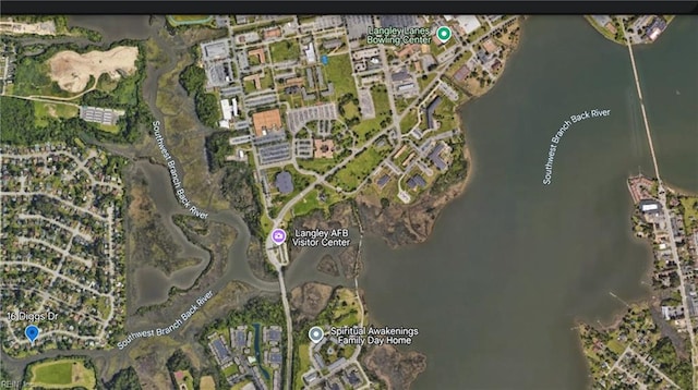 16 Diggs Dr, Hampton, VA 23666 - map of property location