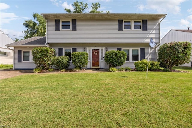 16 Diggs Dr, Hampton, VA 23666 - colonial home featuring a front yard