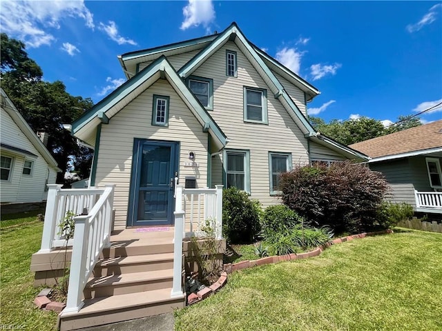 3636 Henrico St, Norfolk, VA 23513 - view of front of house with a front lawn