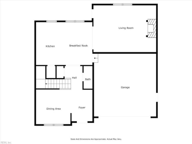 208 Parkdale Ave, Hampton, VA 23669 - view of room layout