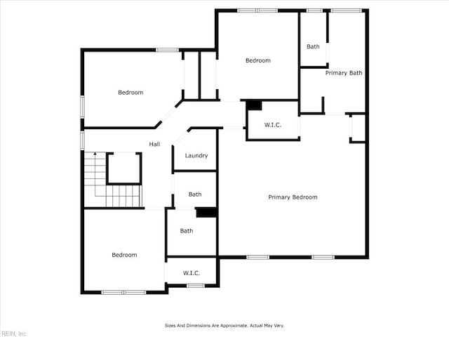 208 Parkdale Ave, Hampton, VA 23669 - view of floor plan / room layout