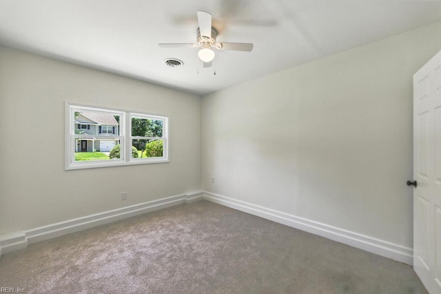 3144 Aaron Dr, Chesapeake, VA 23323 - unfurnished room featuring ceiling fan and carpet flooring