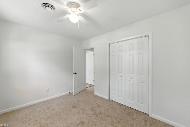 3144 Aaron Dr, Chesapeake, VA 23323 - unfurnished bedroom with carpet flooring, a closet, and ceiling fan