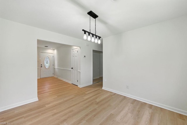 3144 Aaron Dr, Chesapeake, VA 23323 - empty room with light wood-style flooring