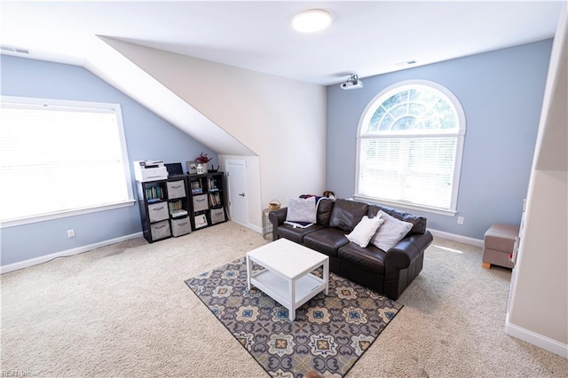 412 Yorkville Rd, Yorktown, VA 23692 - carpeted living room featuring baseboards