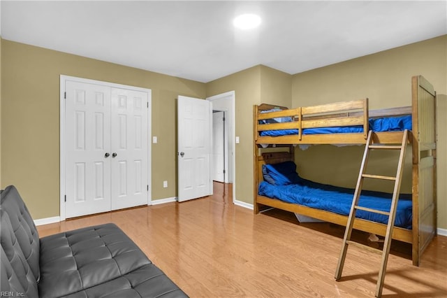 605 Hollygate Ln, Chesapeake, VA 23322 - bedroom with wood finished floors and a closet