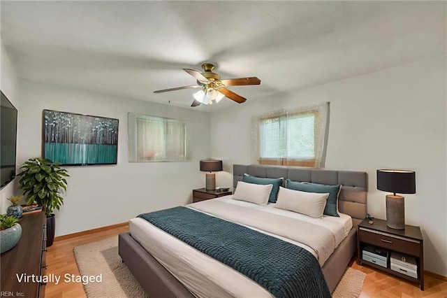 4861 Honeygrove Rd, Virginia Beach, VA 23455 - bedroom with baseboards and ceiling fan