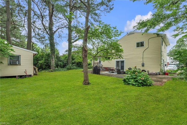 4861 Honeygrove Rd, Virginia Beach, VA 23455 - view of grassy yard with a patio
