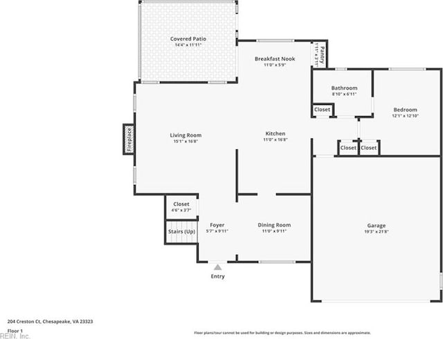 204 Creston Ct, Chesapeake, VA 23323