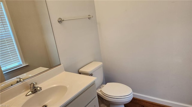 217 Wineberry Way, Yorktown, VA 23692 - half bathroom featuring vanity and toilet
